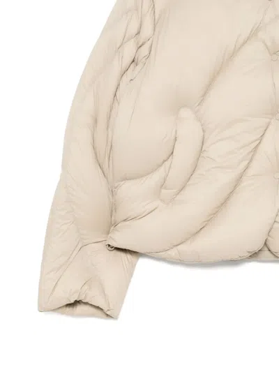 Jnby Cropped Jacket In Neutral