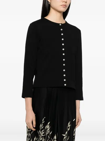 Agnès B. Arrow-print Top In Black