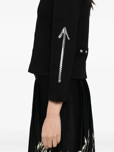 Agnès B. Arrow-print Top In Black