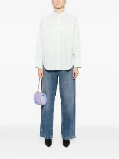 Sport B. By Agnès B. Logo-embroidered Jeans In Blue