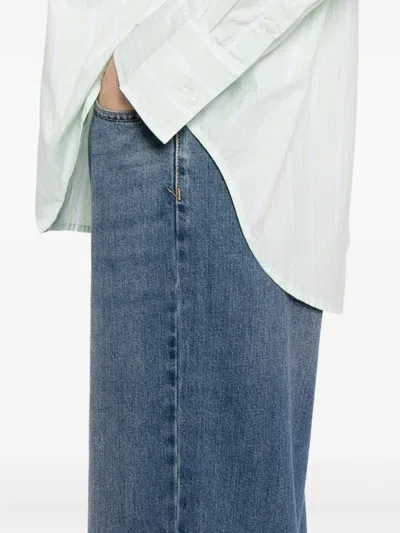 Sport B. By Agnès B. Logo-embroidered Jeans In Blue