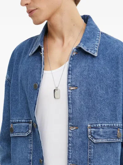 Desigual Denim Jacket In Blue