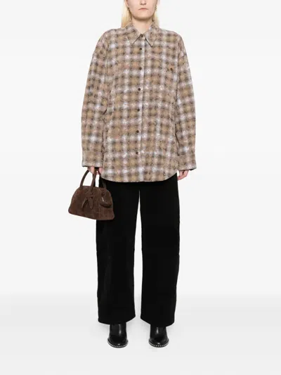 Jnby Printed Shirt Jacket In Multi