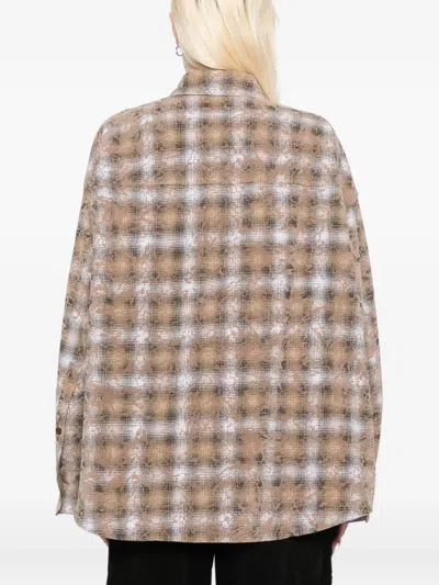 Jnby Printed Shirt Jacket In Multi