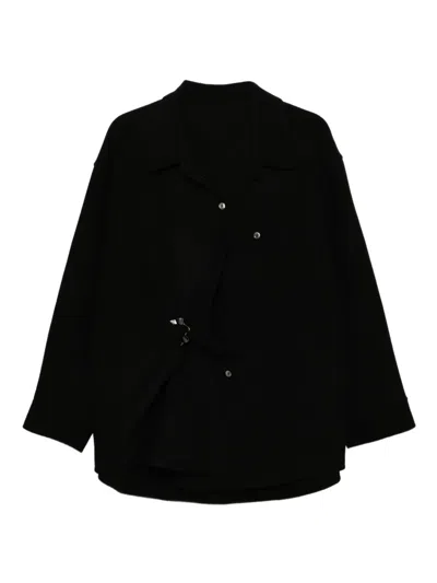 Jnby Wool Jacket In Black