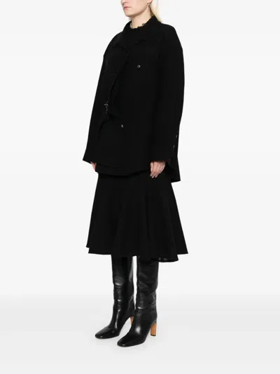 Jnby Wool Jacket In Black