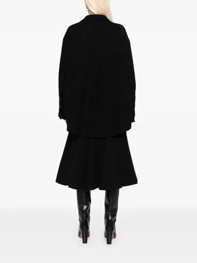 Jnby Wool Jacket In Black