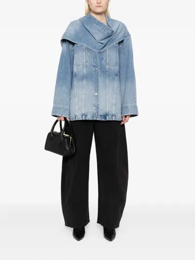 Jnby Logo-patch Trousers In Black