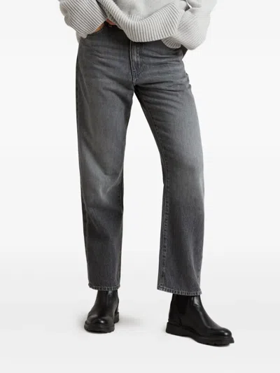 Woolrich Elastic-panelled Leather Boots In Black