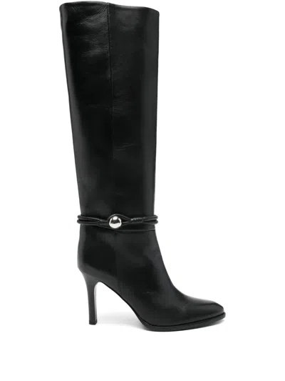 Isabel Marant Ieva Button Boots In Black