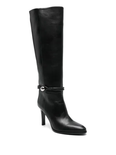 Isabel Marant Ieva Button Boots In Black