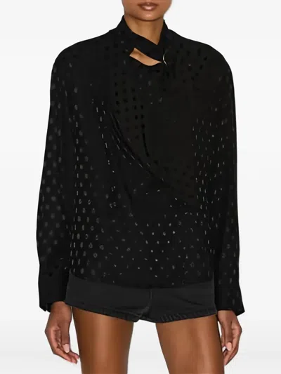 Isabel Marant Emany Top In Black