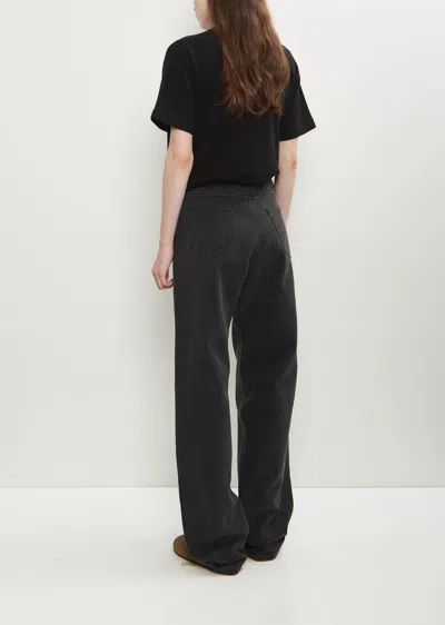 The Row Five-pocket Denim Trousers Featuring Belt Loops In Black