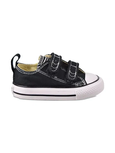 Converse Chuck Taylor All Star Ox Hook And Loop Td "black" Sneakers In Black