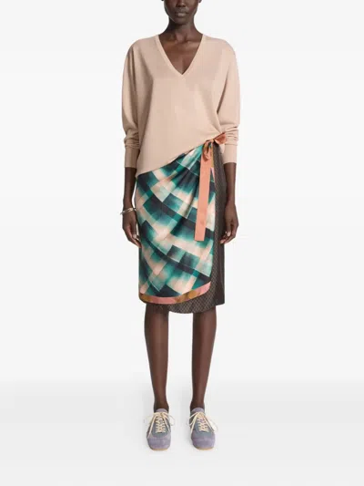 Dries Van Noten Lilac Suede Sneakers In Purple