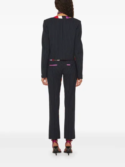 Pucci Iride-print Jacket In Black