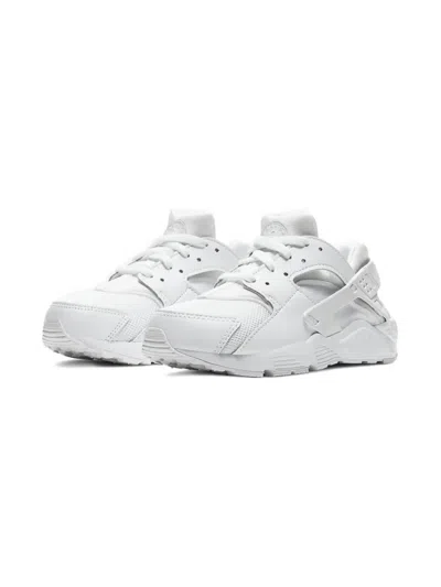 Nike Huarache Run Sneakers In White