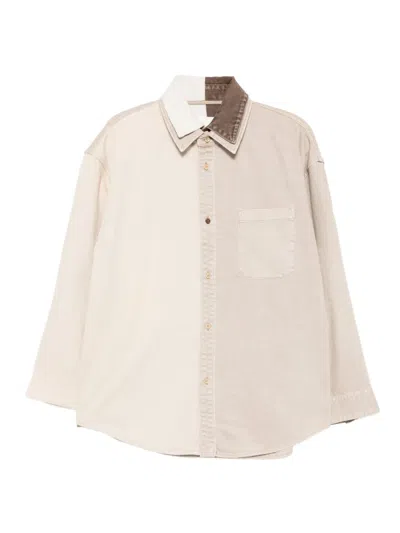 Jnby Color-block Jacket In Neutral