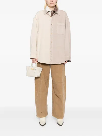 Jnby Color-block Jacket In Neutral