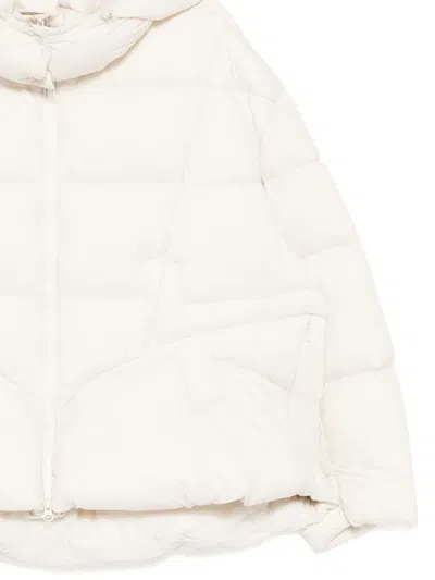 Jnby Cropped Puffer Jacket In Animal Print