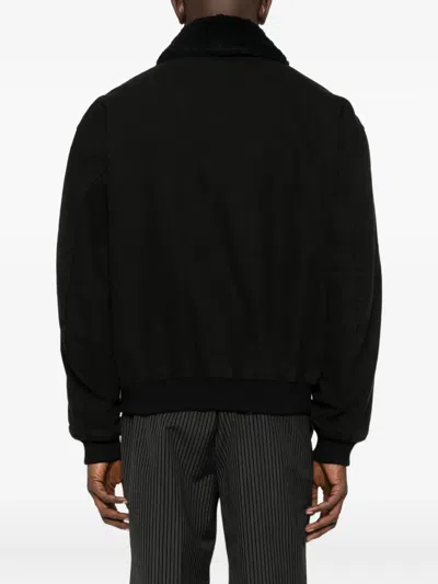 抓绒领飞行员夹克