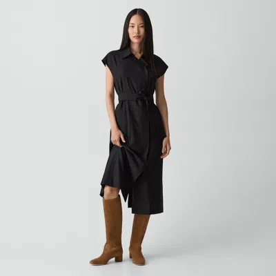 Theory Tall Boot In Suede In Brown