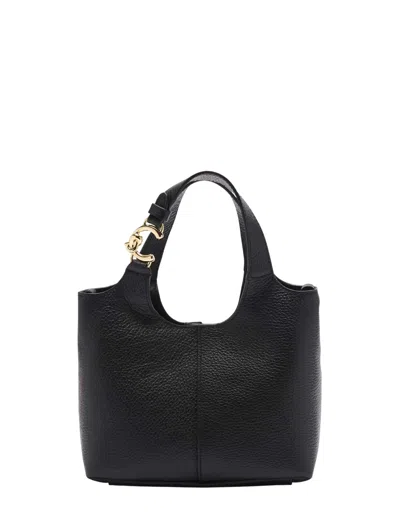 Coccinelle C-easy Small Hand Bag In Black