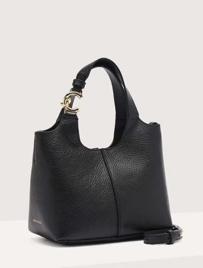 Coccinelle C-easy Small Hand Bag In Black