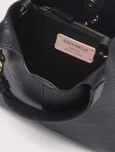 Coccinelle C-easy Small Hand Bag In Black