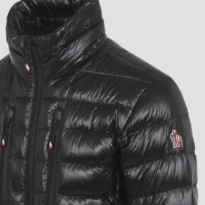 Moncler Hers Padded Jacket Zipped Pockets In Black