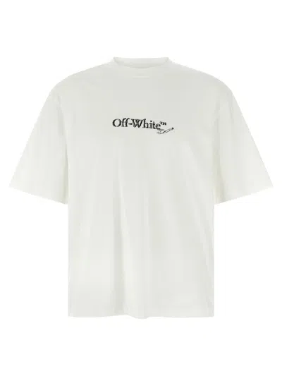 Off-white Scribble Arrow Skate T-shirt In White