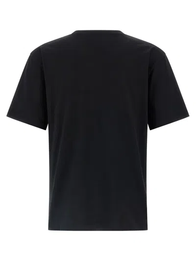 Valentino Cotton T-shirt Wuth Apollon Dyonisos Graphic Print In Black