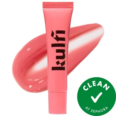 Kulfi Lip Snack Moisturizing Glossing Balm Coconut Chum Chum 0.5 Oz/15 ml