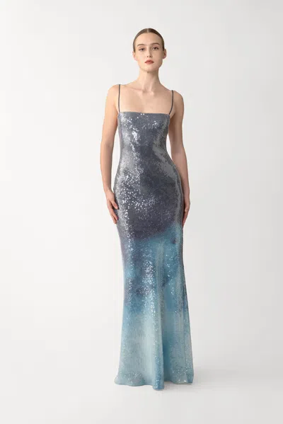 Sau Lee Melrose Sequined Dress In Multi