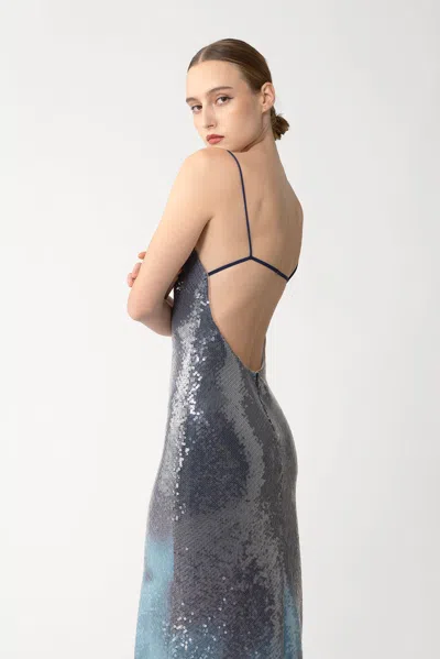 Sau Lee Melrose Sequined Dress In Multi