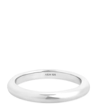 Astrid & Miyu Rhodium-plated Essential Stacking Ring In Gold