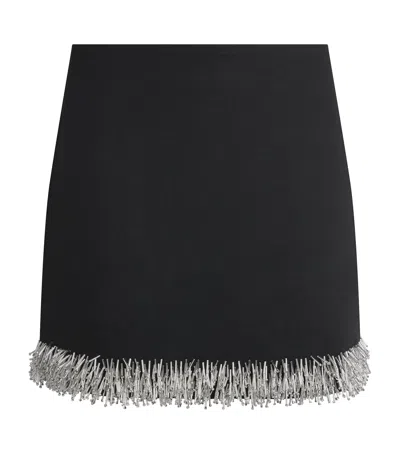 Simkhai Embellished Dua Mini Skirt In Black