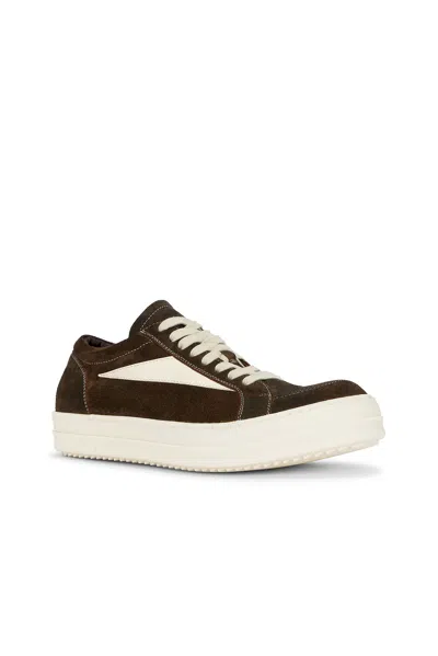 Rick Owens Vintage Sneaks Sneakers In Brown