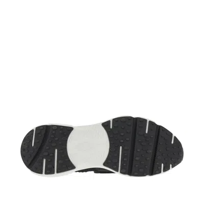 Tod's Womens Tods Sport Run 54c Calzino Logo-embellished Mesh-knit Low-top Trainers In Black