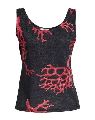 Gai Mattiolo Gm Woman Top Black Size 6 Polyester, Polyamide, Elastane In Black