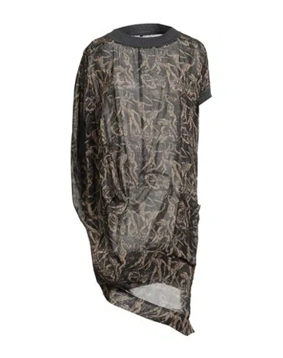 Vivienne Westwood Woman Top Charcoal Size 4 Viscose In Gray