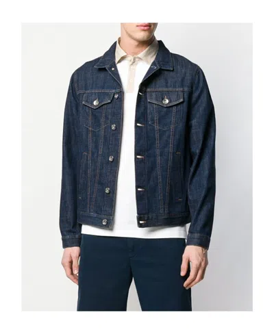 Brunello Cucinelli Four-pockets Denim Jacket In Blue