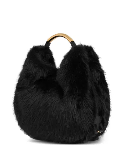 Moschino Handle Me Medium Bag In Black