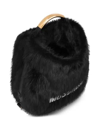 Moschino Handle Me Medium Bag In Black