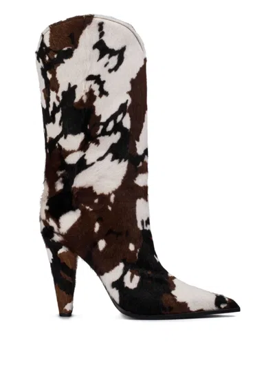 Le Silla 110mm Tess Boots In Brown