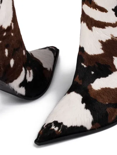 Le Silla 110mm Tess Boots In Brown