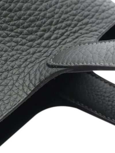 Pre-owned Hermes 2025 Clemence Picotin Lock 18 Handbag In Green