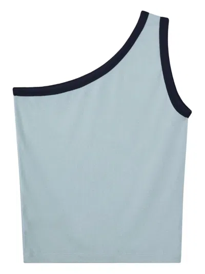 Rest&recreation One-shoulder Top In Blue