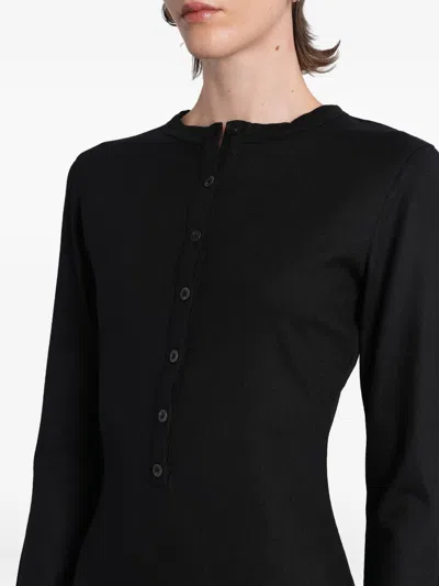 长袖中长连衣裙