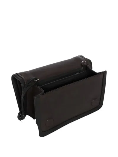 Pierre Hardy Alpha Colour-block Shoulder Bag In Brown